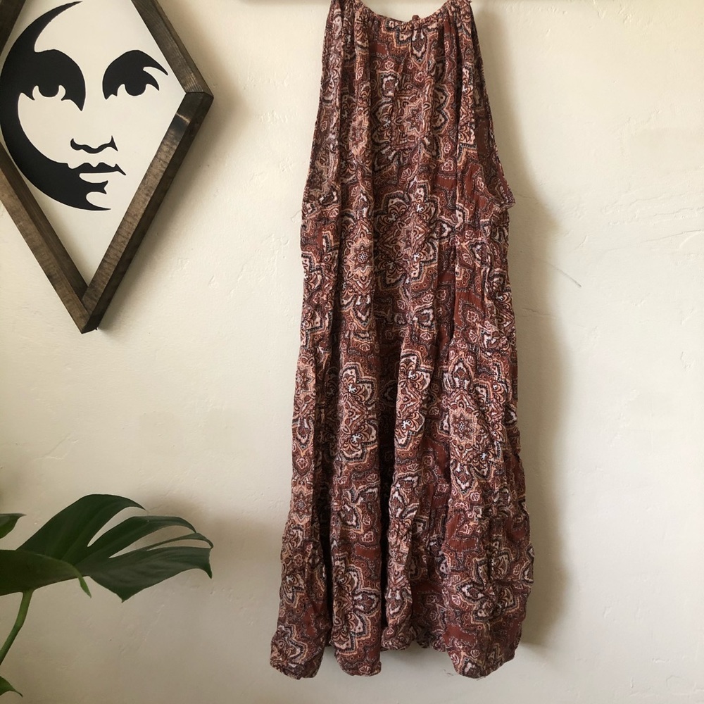 Paisley Halter Dress